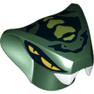 LEGO Dark Green Spitta Head (11744 / 45186)