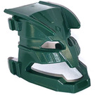 LEGO Dark Green Technic Bionicle Mask from Canister Lid (Piraka Zaktan)