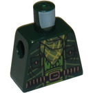 LEGO Dark Green The Mandarin Torso without Arms (973)