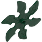 LEGO Dark Green Throwing Star with Hole (41125)