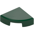 LEGO Dark Green Tile 1 x 1 Quarter Circle (25269 / 84411)