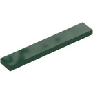 LEGO Dark Green Tile 1 x 6 (6636)