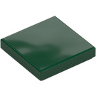 LEGO Dark Green Tile 2 x 2 with Groove (3068)