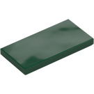 LEGO Dark Green Tile 2 x 4 (87079)