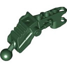 LEGO Dark Green Toa Arm / Leg with Vents, Joint, and Ball Cup (60899)