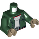 LEGO Verde oscuro Banda de rodadura Octane Minifigura Torso (973 / 76382)