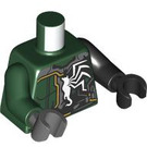 LEGO Dark Green Venom Doc Ock Minifig Torso (973 / 76382)