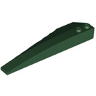 LEGO Dark Green Wedge 10 x 3 x 1 Double Rounded Right (50956)