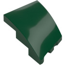 LEGO Dark Green Wedge 2 x 3 Left (80177)