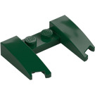 LEGO Dark Green Wedge 3 x 4 x 0.7 with Cutout (11291 / 31584)