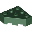 LEGO Vert foncé Coin Brique 3 x 3 sans Coin (30505)