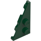 LEGO Dark Green Wedge Plate 2 x 4 Wing Left (65429)