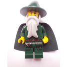 LEGO Dark Green Wizard Chess King Castle Minifigure