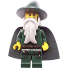 LEGO Dark Green Wizard Chess King Castle Minifigure