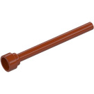 LEGO Donkeroranje Antenne 1 x 4 met vlakke top (3957 / 28658)