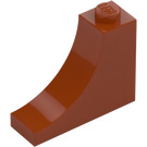 LEGO Dark Orange Arch 1 x 3 x 2 with Inside Bow (18653)