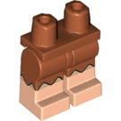 LEGO Orange sombre Barney Rubble Minifigure Hanches et jambes (3815 / 54566)