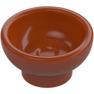 LEGO Orange Sombre Bowl (34172 / 75184)