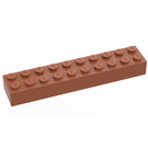 LEGO Dark Orange Brick 2 x 10 (3006 / 92538)