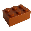 LEGO Dark Orange Brick 2 x 3 (3002)