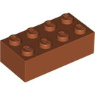 LEGO Dark Orange Brick 2 x 4 (3001 / 72841)