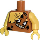 LEGO Dark Orange Caveman Torso (973)