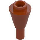 LEGO Dark Orange Cone 1 x 1 Inverted with Handle (11610)