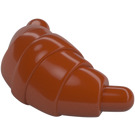 LEGO Dark Orange Croissant with Rounded Ends (33125)