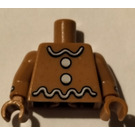 LEGO Темно-помаранчевий Gingerbread людина тулуб (973 / 88585)