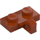 LEGO Dark Orange Hinge Plate 1 x 2 with Vertical Locking Stub with Bottom Groove (44567 / 49716)