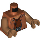 LEGO Dark Orange Ithorian Jedi Minifig Torso (973 / 76382)