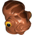 LEGO Dark Orange Mon Calamari Head (12001 / 86585)