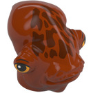 LEGO Dark Orange Mon Calamari Head