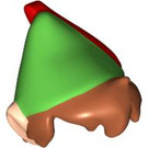 LEGO Dark Orange Peter Pan Minifigure Hat (103834)