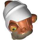 LEGO Dark Orange Quarrie Head (33591)