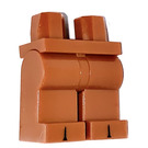 LEGO Dunkelorange Roadrunner Minifigure Hüften und Beine (3815)