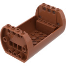 LEGO Arancione scuro Shell 6 x 10 x 4 1/3 Esterno Arco (49949)