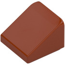 LEGO Mörk Orange Backe 1 x 1 (31°) (50746 / 54200)