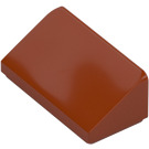 LEGO Mörk Orange Backe 1 x 2 (31°) (85984)