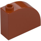 LEGO Dark Orange Slope 1 x 3 x 2 Curved (33243)