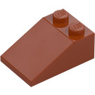 LEGO Mørk orange Skråning 2 x 3 (25°) med ru overflade (3298)