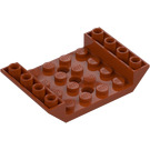 LEGO Arancione scuro Pendenza 4 x 6 (45°) Doppio Invertito con Open Centro con 3 fori (30283 / 60219)