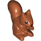 LEGO Orange sombre Squirrel avec Brown Nose (98480)