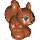 LEGO Dunkelorange Squirrel mit Groß Brown Augen (49086)