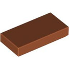 LEGO Dark Orange Tile 1 x 2 with Groove (3069 / 30070)