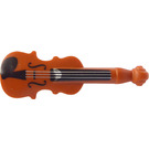 LEGO Dark Orange Violin with Black
