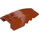 LEGO Dark Orange Wedge 6 x 4 Triple Curved (43712)