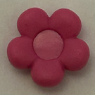 LEGO Dark Pink 2 x 2 Small Flower with 5 Petals with Click (45453 / 46279)