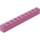 LEGO Dark Pink Brick 1 x 10 (6111)