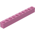 LEGO Dunkelpink Backstein 1 x 10 (6111)